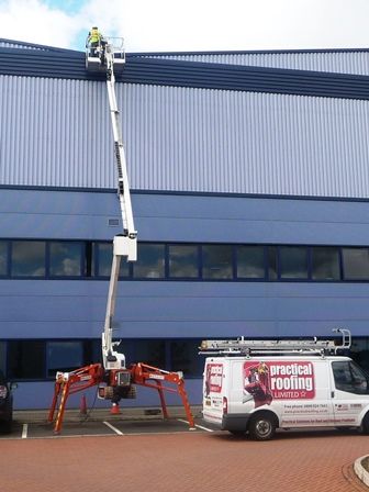 High Level Access Equipment by Manchester Industrial Roofing